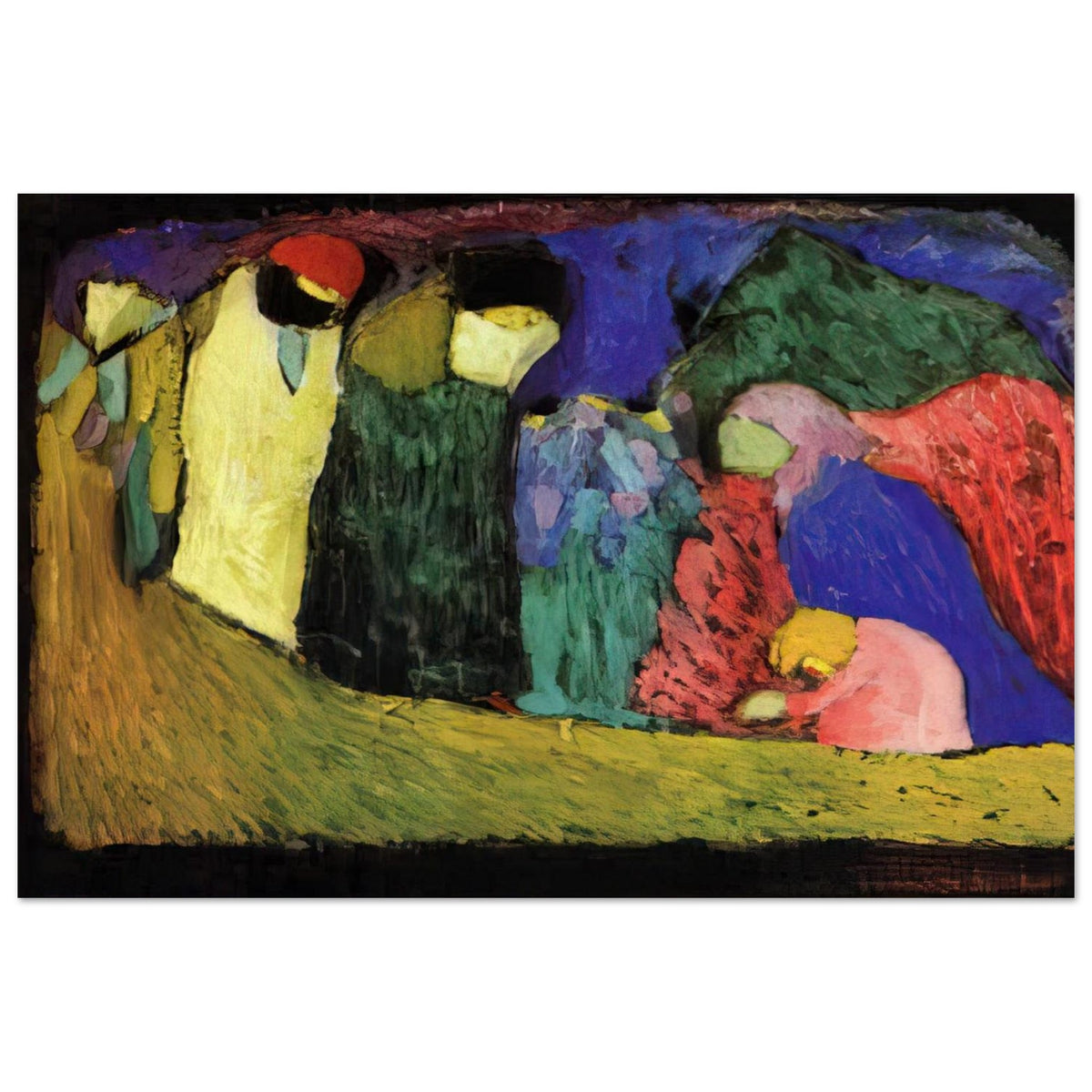 ENCOUNTER 1908 Poster | Wassily Kandinsky Poster | Wassily Kandinsky Shop