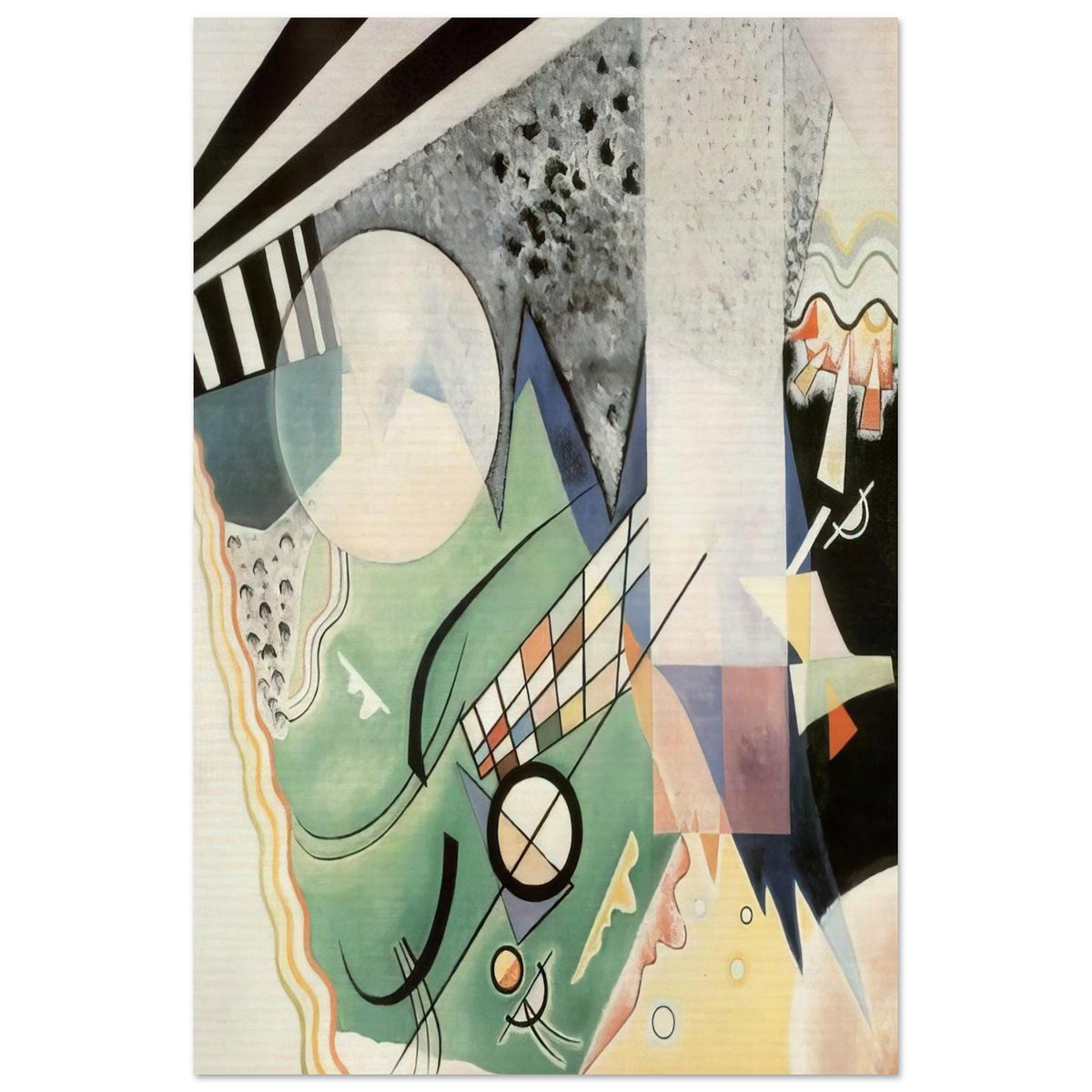 GREEN COMPOSITION 1923 Poster | Wassily Kandinsky Poster | Wassily Kandinsky Shop