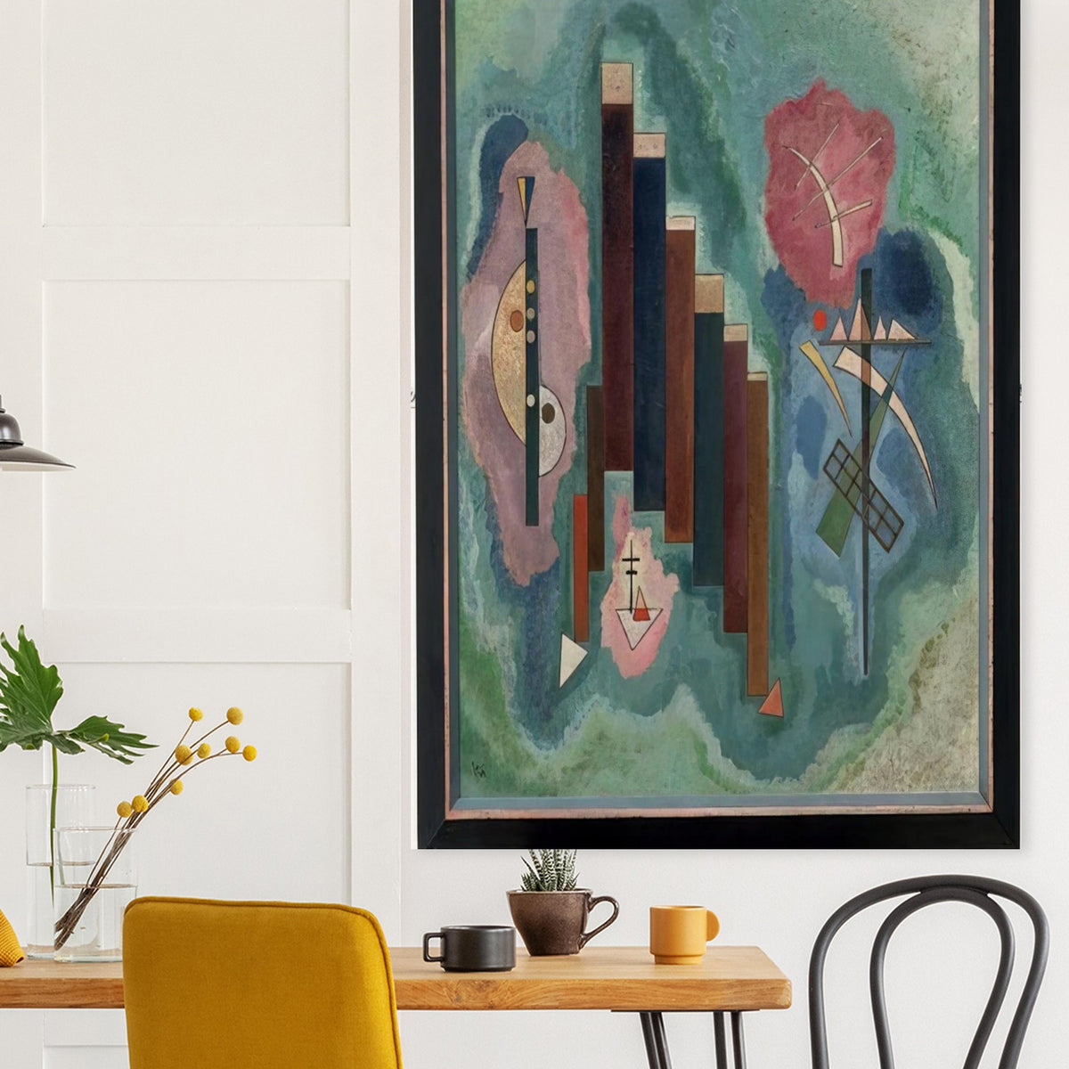 DOWNWARDS 1929 Poster | Wassily Kandinsky Poster | Wassily Kandinsky Shop