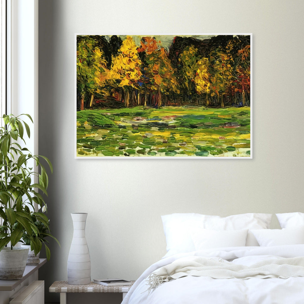 FOREST EDGE Framed Poster | Wassily Kandinsky Framed Prints Wall Art | Wassily Kandinsky Shop