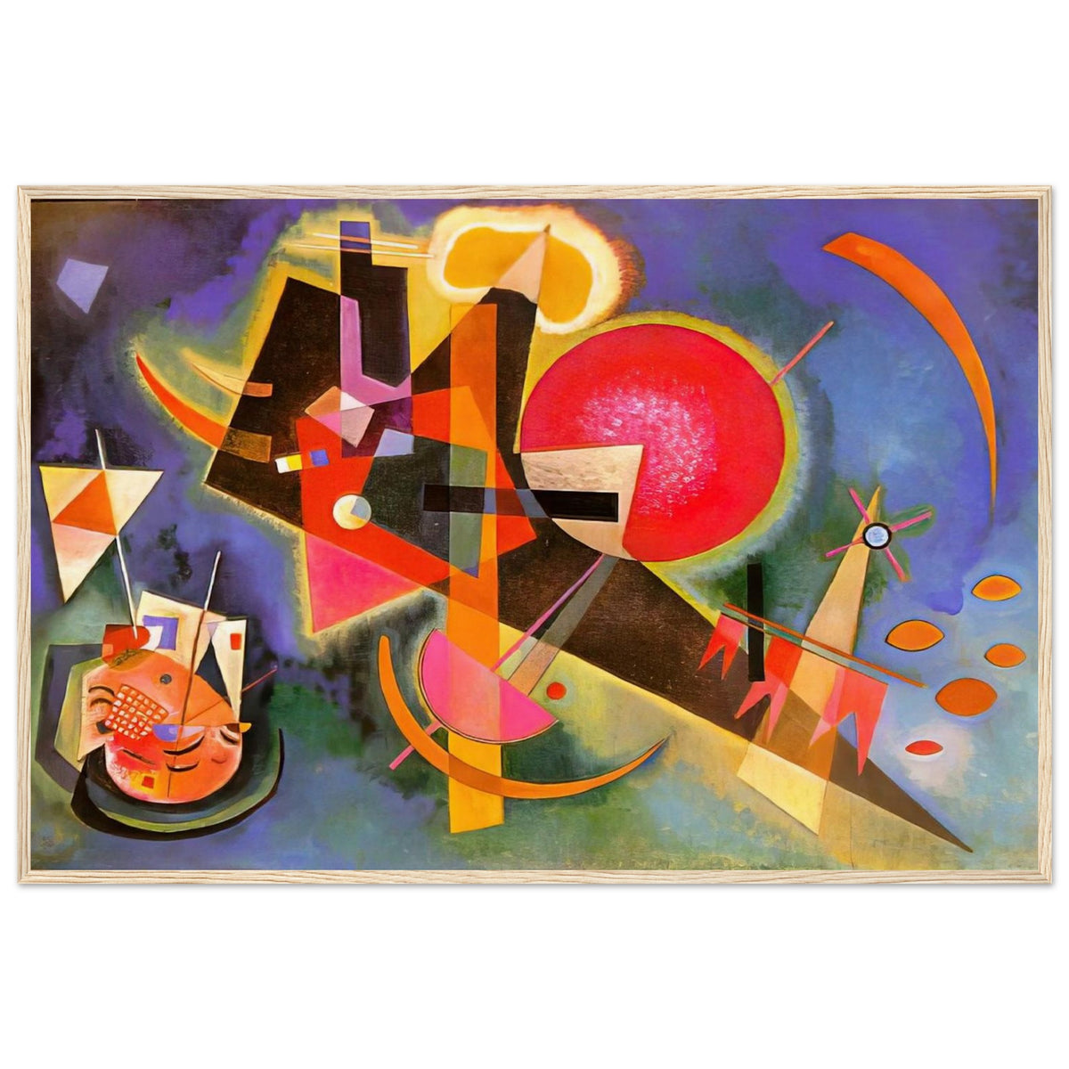 IN BLUE 1925 Framed Poster | Wassily Kandinsky Framed Prints Wall Art | Wassily Kandinsky Shop