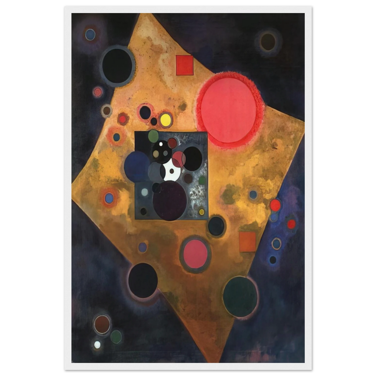 ACCENT ON ROSE 1926 Framed Poster | Wassily Kandinsky Framed Prints Wall Art | Wassily Kandinsky Shop
