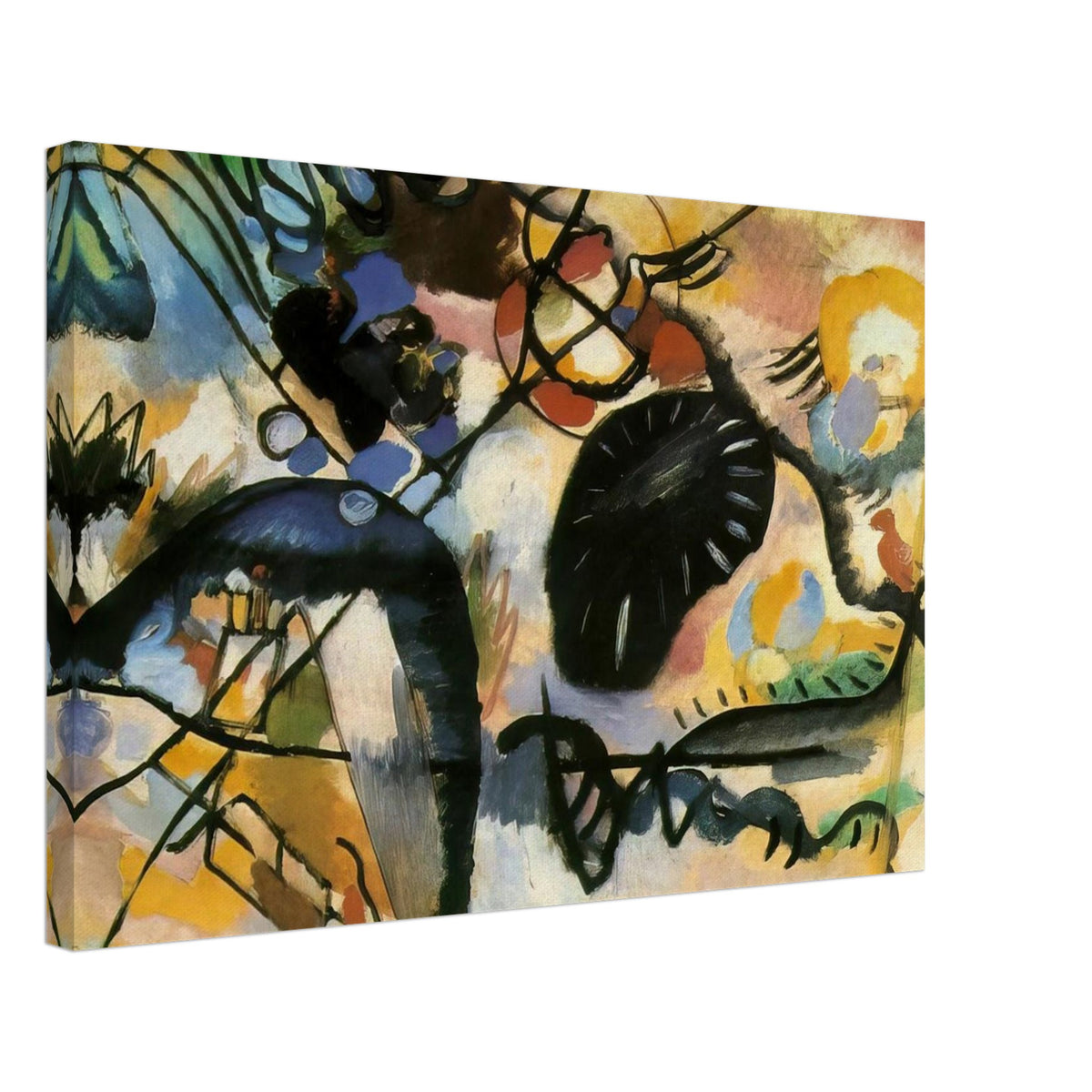 BLACK SPOT 1912 Canvas | Wassily Kandinsky Canvas | Wassily Kandinsky Shop