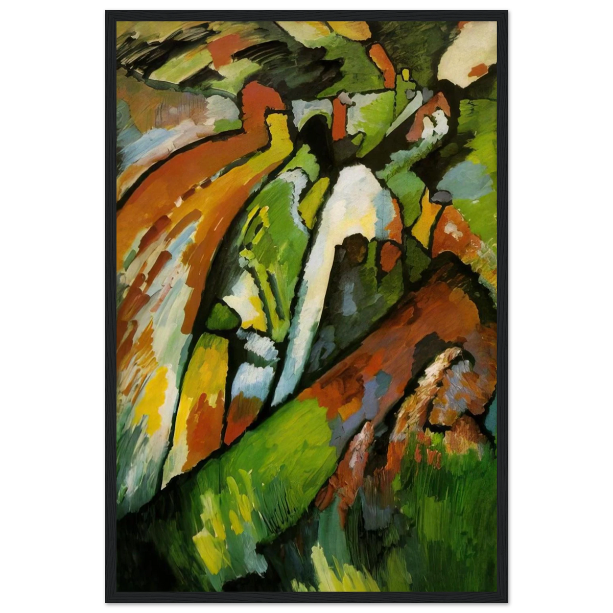 IMPROVISATION 7 1910 Framed Poster | Wassily Kandinsky Framed Prints Wall Art | Wassily Kandinsky Shop