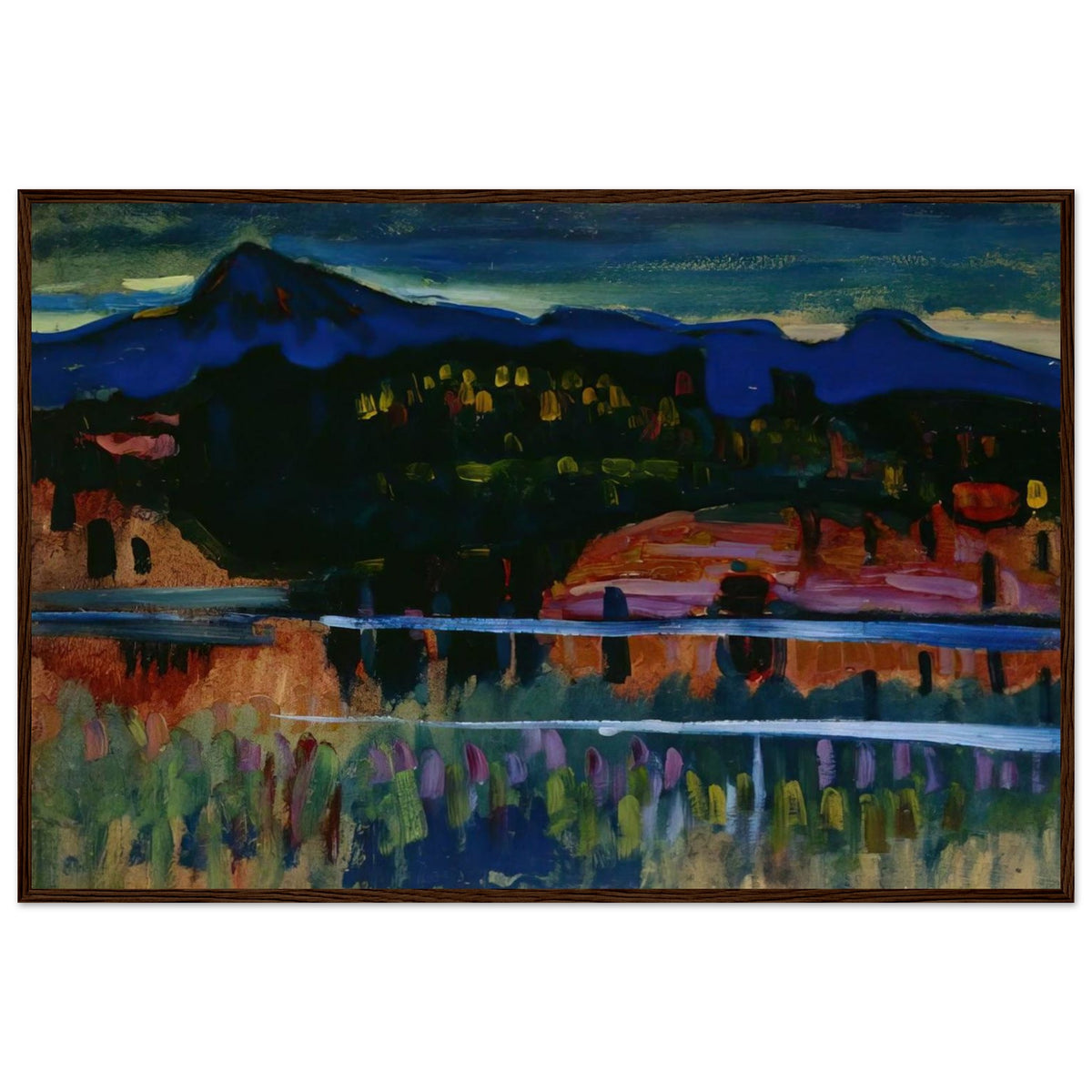 MURNAU AM STAFFELSEE 1908 Framed Poster | Wassily Kandinsky Framed Prints Wall Art | Wassily Kandinsky Shop