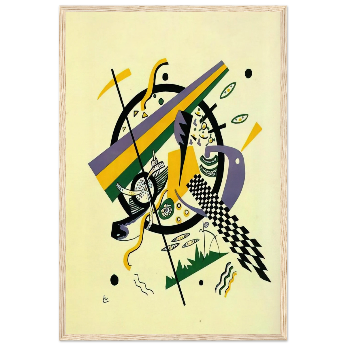 SMALL WORLDS IV 1922 Framed Poster | Wassily Kandinsky Framed Prints Wall Art | Wassily Kandinsky Shop