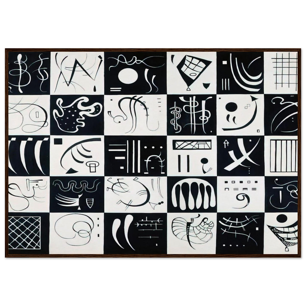 THIRTY 1937 Framed Poster | Wassily Kandinsky Framed Prints Wall Art | Wassily Kandinsky Shop