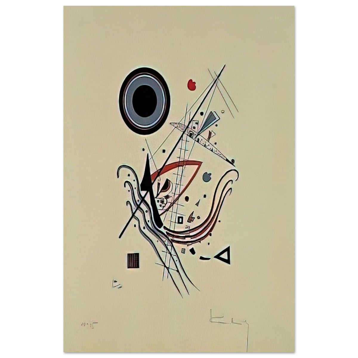 BLUE 1922 Poster | Wassily Kandinsky Poster | Wassily Kandinsky Shop