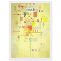 GENTLE ACCENT 1934 Framed Poster | Wassily Kandinsky Framed Prints Wall Art | Wassily Kandinsky Shop