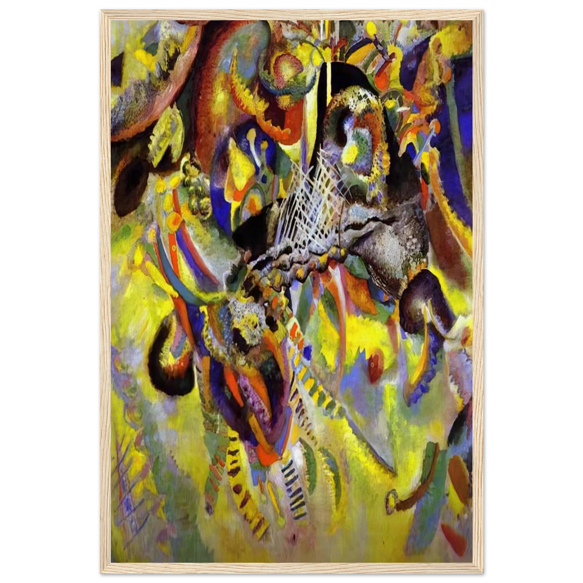 FUGUE 1914 Framed Poster | Wassily Kandinsky Framed Prints Wall Art | Wassily Kandinsky Shop