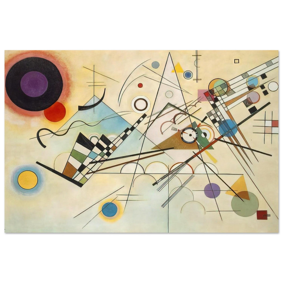 COMPOSITION VIII 1923 Poster | Wassily Kandinsky Poster | Wassily Kandinsky Shop