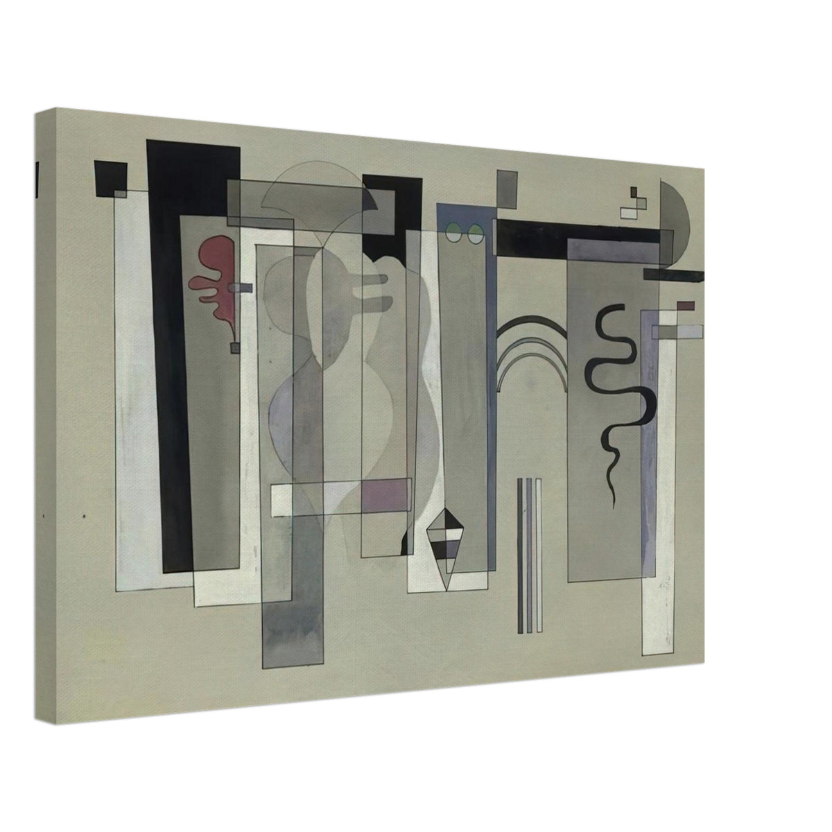 SURFACES MEETING 1934 Canvas | Wassily Kandinsky Canvas | Wassily Kandinsky Shop