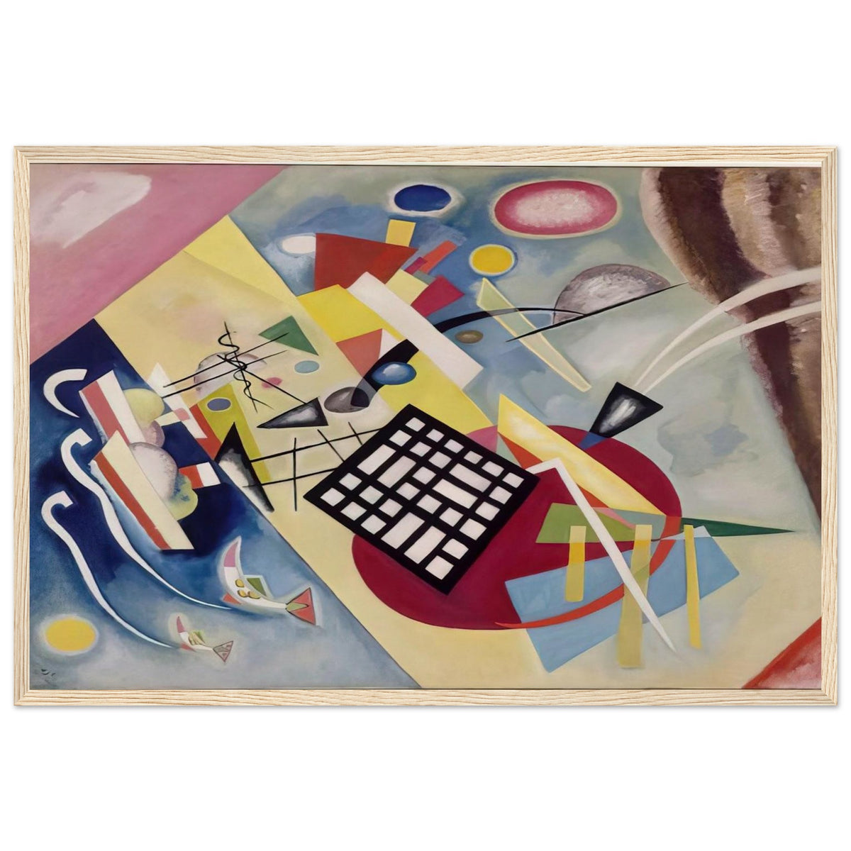 BLACK FRAME 1922 Framed Poster | Wassily Kandinsky Framed Prints Wall Art | Wassily Kandinsky Shop