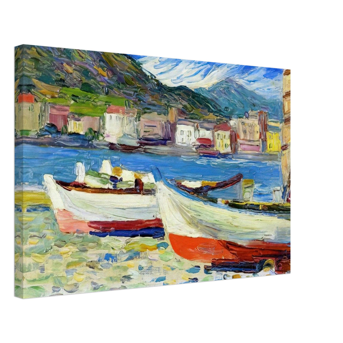 RAPALLO BOATS Canvas | Wassily Kandinsky Canvas | Wassily Kandinsky Shop