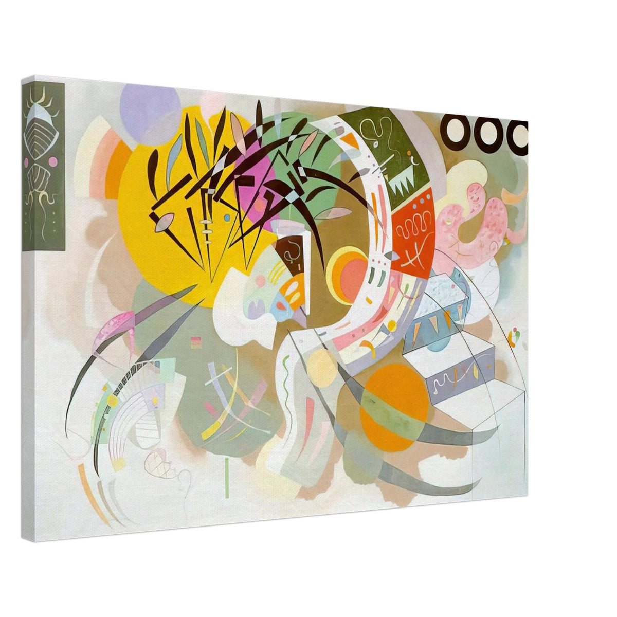 DOMINANT CURVE 1936 Canvas | Wassily Kandinsky Canvas | Wassily Kandinsky Shop