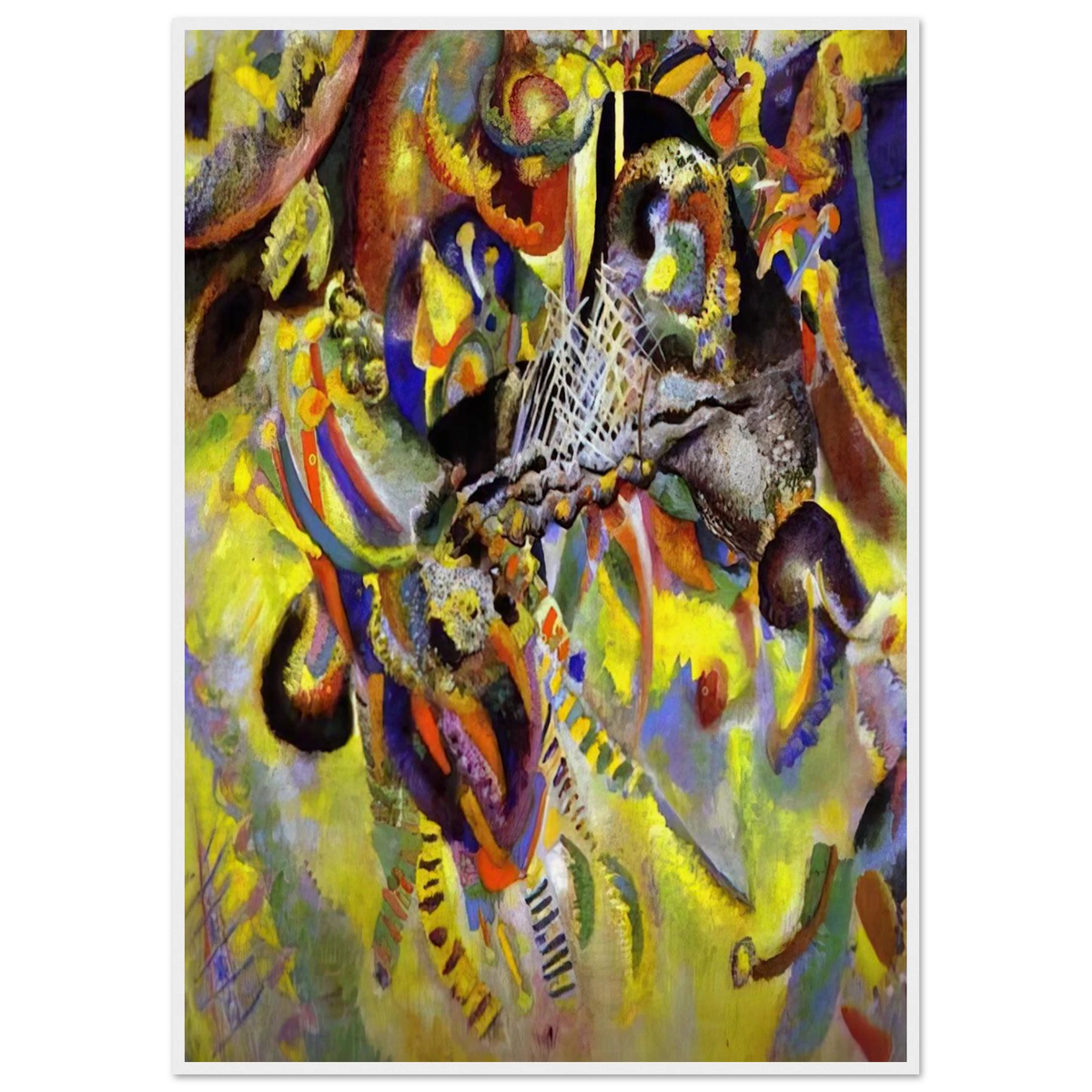 FUGUE 1914 Framed Poster | Wassily Kandinsky Framed Prints Wall Art | Wassily Kandinsky Shop