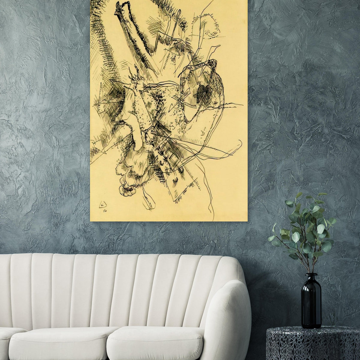 DRAWING FOR ETCHING II 1916 Poster | Wassily Kandinsky Poster | Wassily Kandinsky Shop