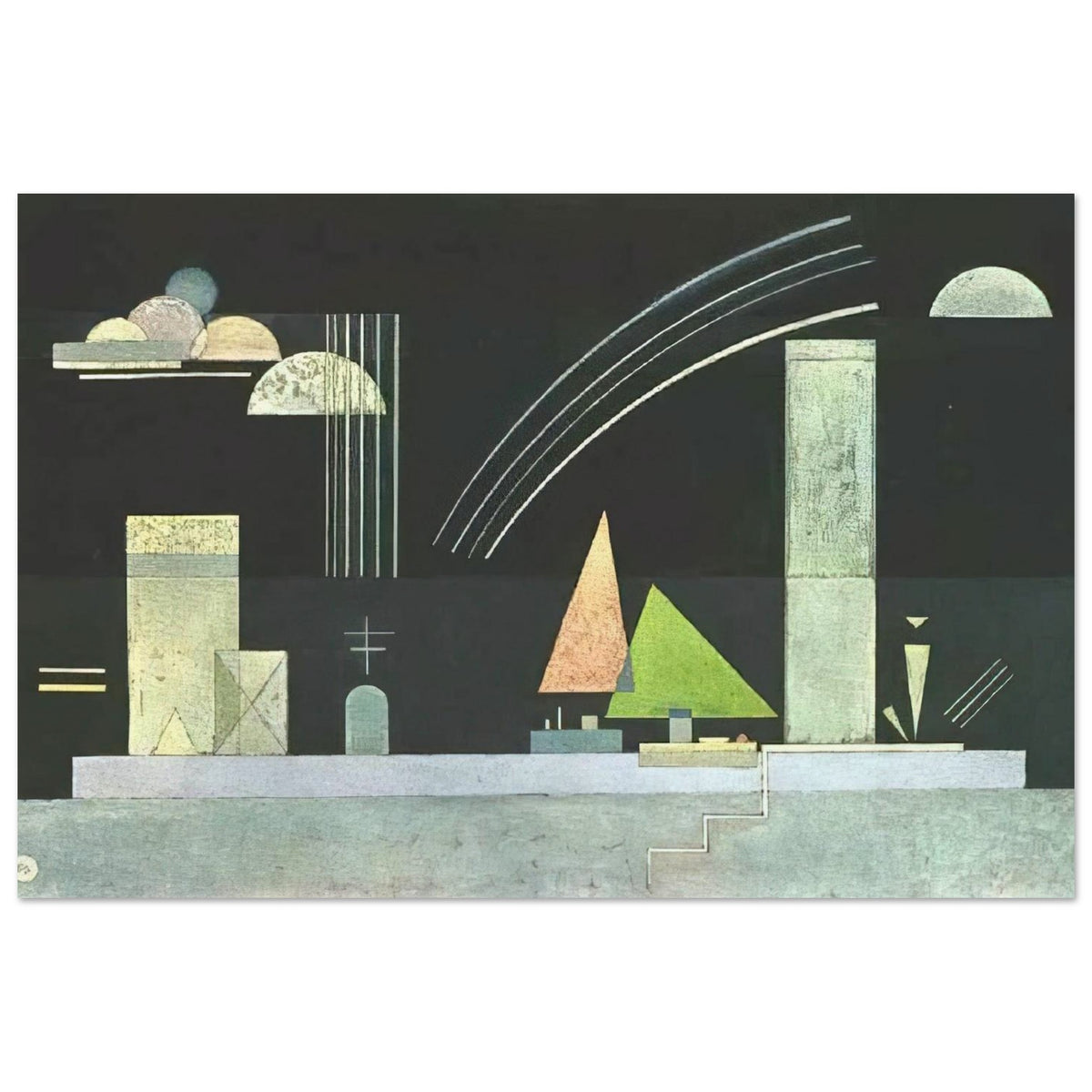 AT REST Poster | Wassily Kandinsky Poster | Wassily Kandinsky Shop