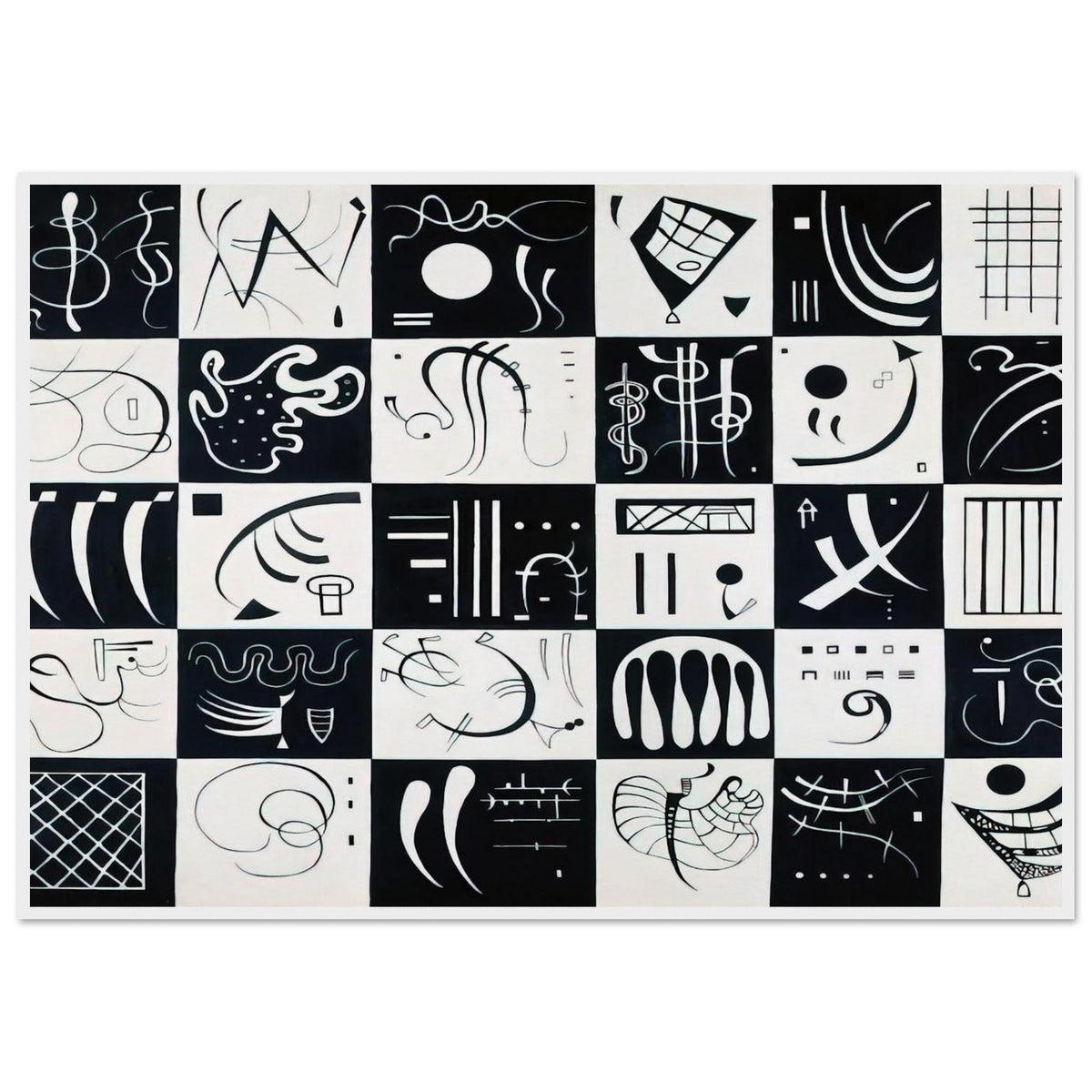 THIRTY 1937 Framed Poster | Wassily Kandinsky Framed Prints Wall Art | Wassily Kandinsky Shop