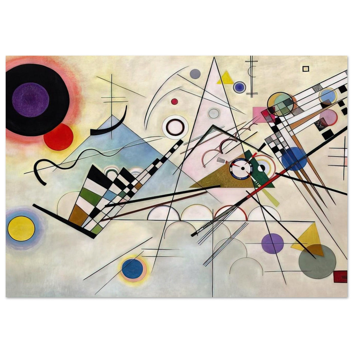 COMPOSITION 8 1923 Poster | Wassily Kandinsky Poster | Wassily Kandinsky Shop