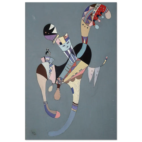 A FLOATING FIGURE 1942 Poster | Wassily Kandinsky Poster | Wassily Kandinsky Shop