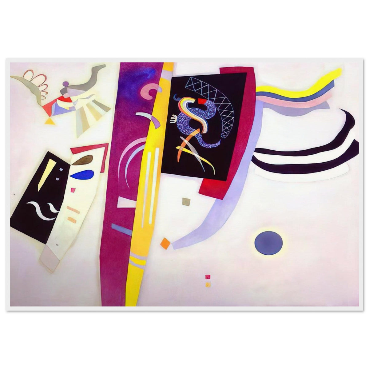 ORANGE VIOLET 1935 Framed Poster | Wassily Kandinsky Framed Prints Wall Art | Wassily Kandinsky Shop