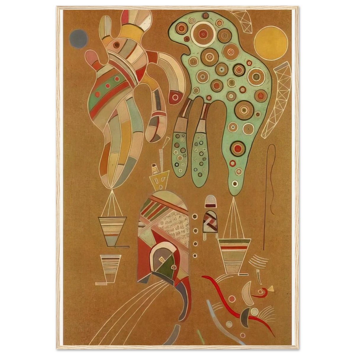 UNTITLED 1941 1 Framed Poster | Wassily Kandinsky Framed Prints Wall Art | Wassily Kandinsky Shop