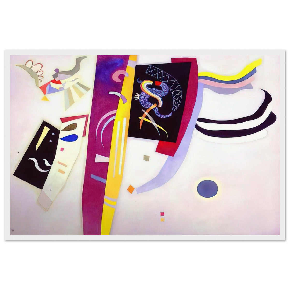 ORANGE VIOLET 1935 Framed Poster | Wassily Kandinsky Framed Prints Wall Art | Wassily Kandinsky Shop