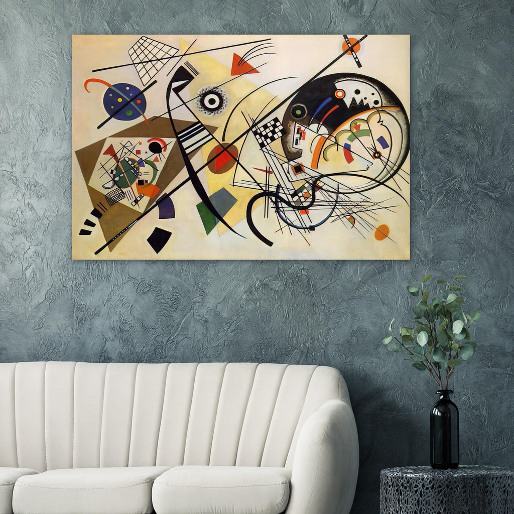 TRANSVERSE LINE 1923 Poster | Wassily Kandinsky Poster | Wassily Kandinsky Shop
