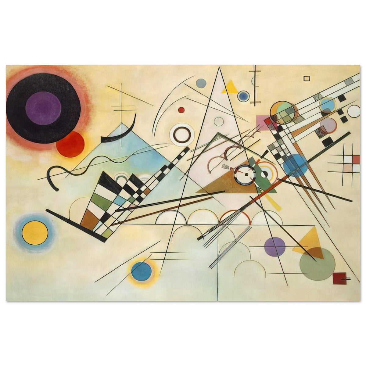 COMPOSITION VIII 1923 Poster | Wassily Kandinsky Poster | Wassily Kandinsky Shop