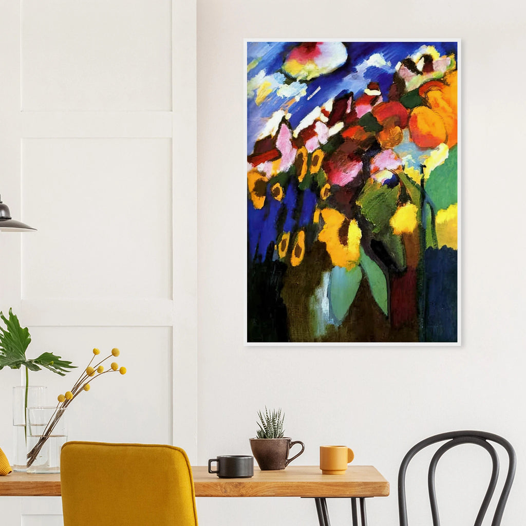 MURNAU GARDEN 1909 Framed Poster | Wassily Kandinsky Framed Prints Wall Art | Wassily Kandinsky Shop