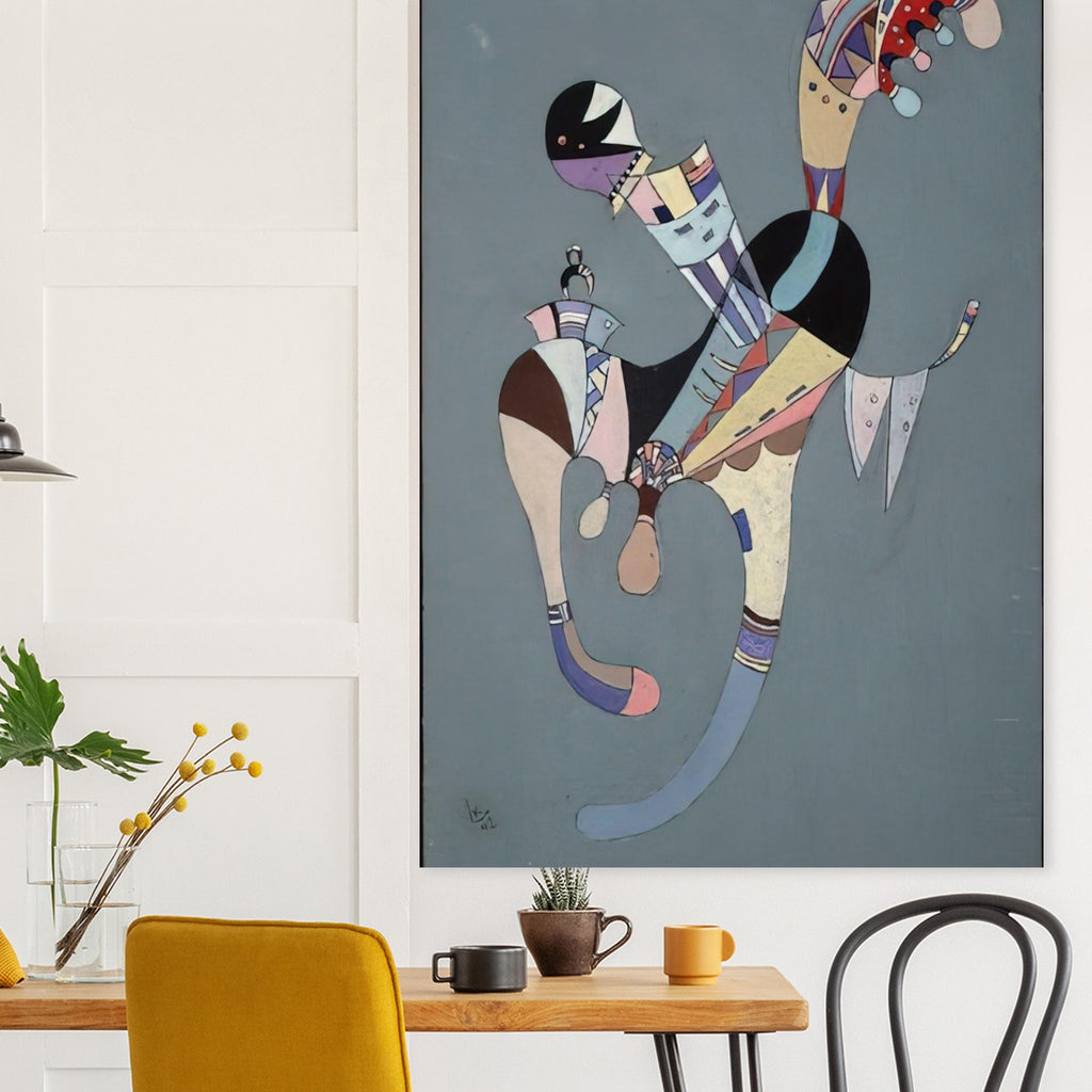A FLOATING FIGURE 1942 Poster | Wassily Kandinsky Poster | Wassily Kandinsky Shop