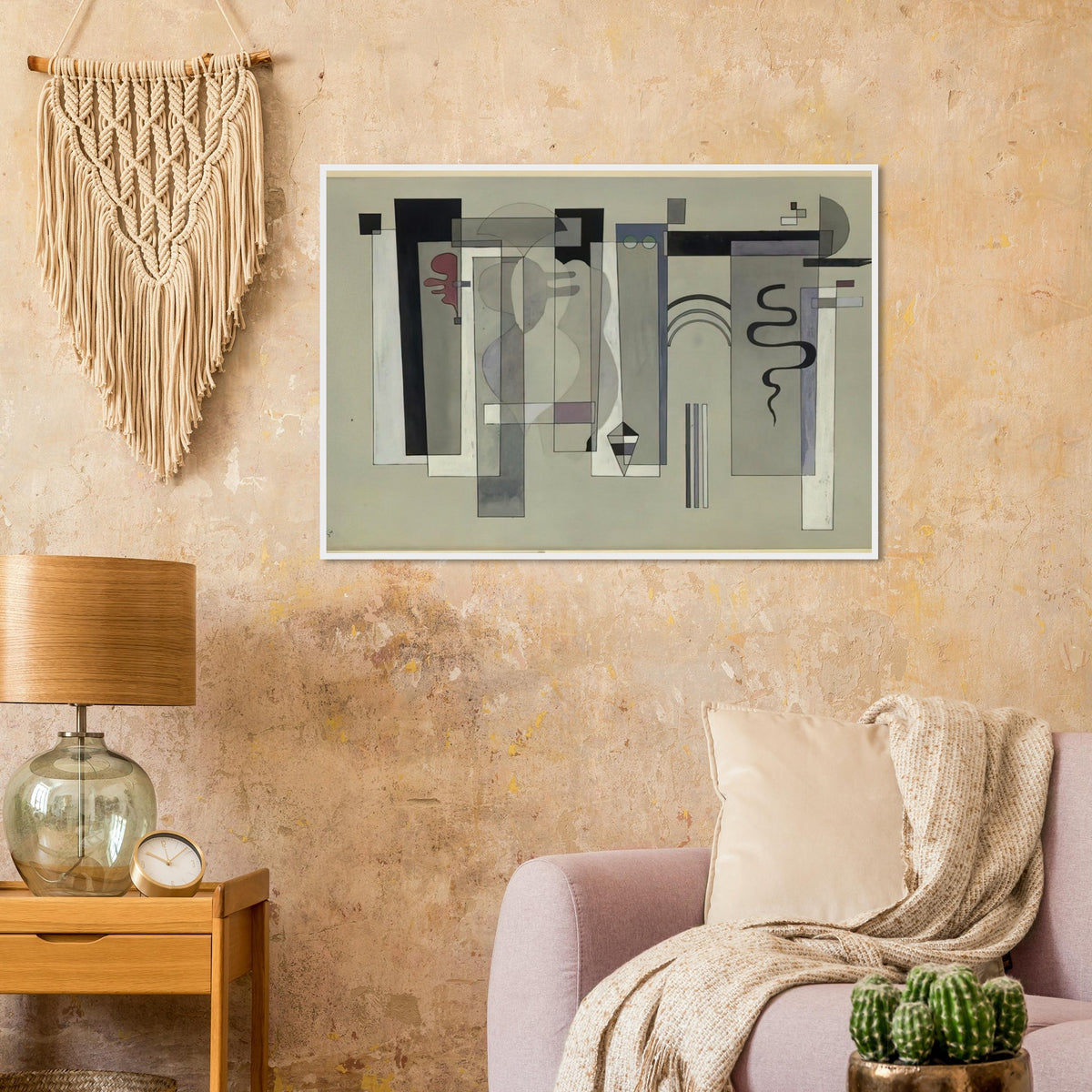 SURFACES MEETING 1934 Framed Poster | Wassily Kandinsky Framed Prints Wall Art | Wassily Kandinsky Shop