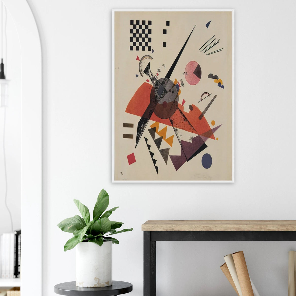 ORANGE 1923 Framed Poster | Wassily Kandinsky Framed Prints Wall Art | Wassily Kandinsky Shop
