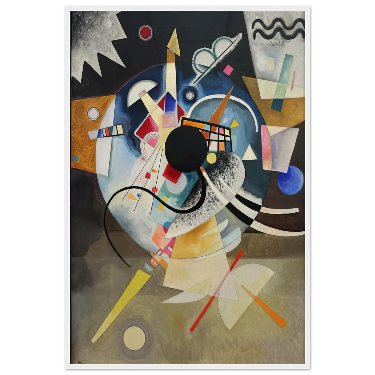 A CENTRE 1924 Framed Poster | Wassily Kandinsky Framed Prints Wall Art | Wassily Kandinsky Shop