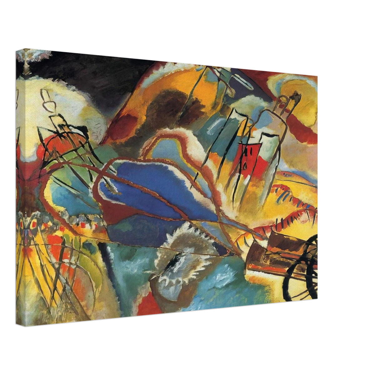 IMPROVISATION 30 CANNONS 1913 Canvas | Wassily Kandinsky Canvas | Wassily Kandinsky Shop