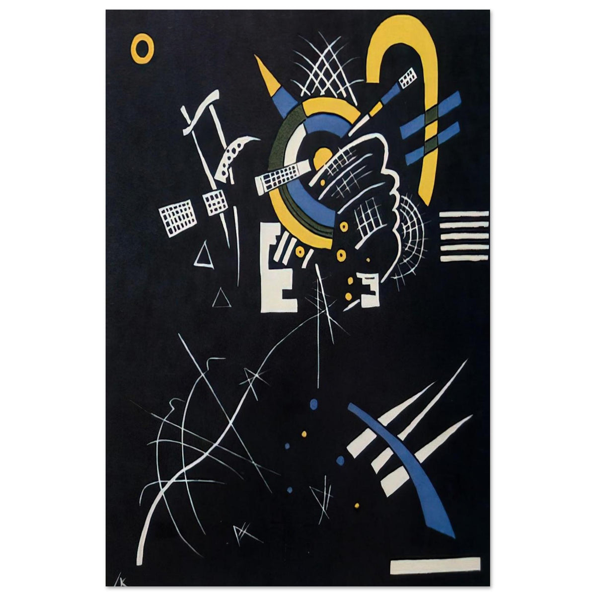 SMALL WORLDS VII 1922 Poster | Wassily Kandinsky Poster | Wassily Kandinsky Shop