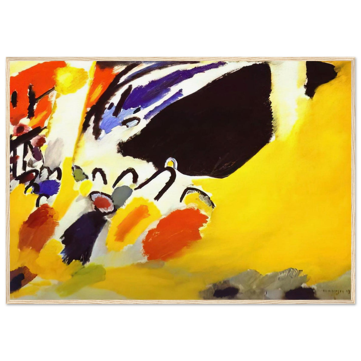 IMPRESSION III CONCERT 1911 Framed Poster | Wassily Kandinsky Framed Prints Wall Art | Wassily Kandinsky Shop