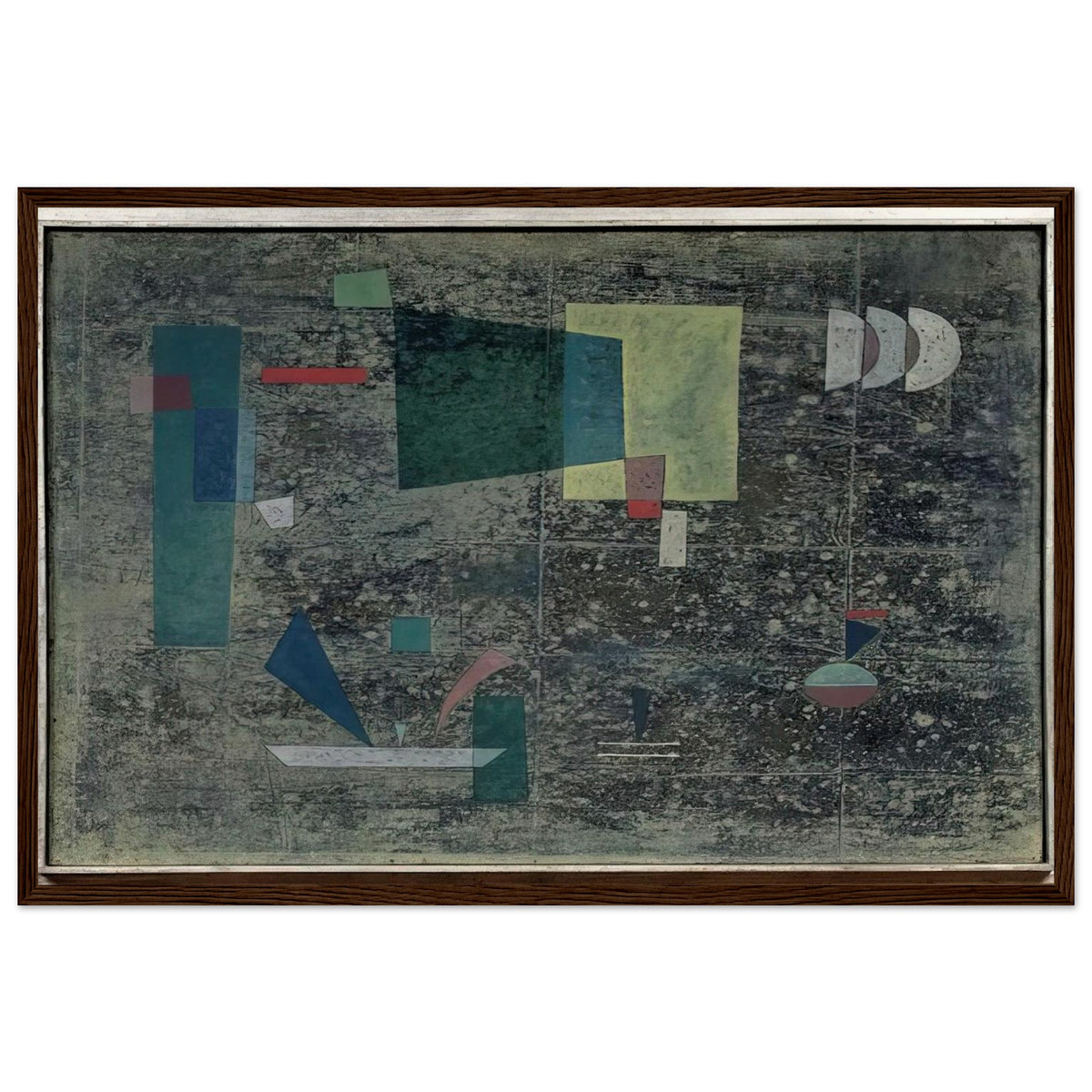CIRCULATION SLOWED 1931 Framed Poster | Wassily Kandinsky Framed Prints Wall Art | Wassily Kandinsky Shop
