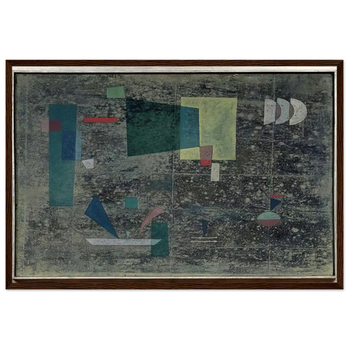 CIRCULATION SLOWED 1931 Framed Poster | Wassily Kandinsky Framed Prints Wall Art | Wassily Kandinsky Shop