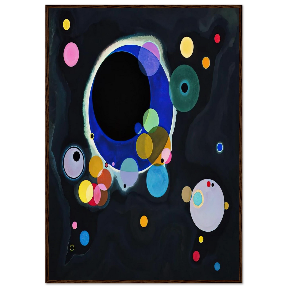 SEVERAL CIRCLES 1926 Framed Poster | Wassily Kandinsky Framed Prints Wall Art | Wassily Kandinsky Shop