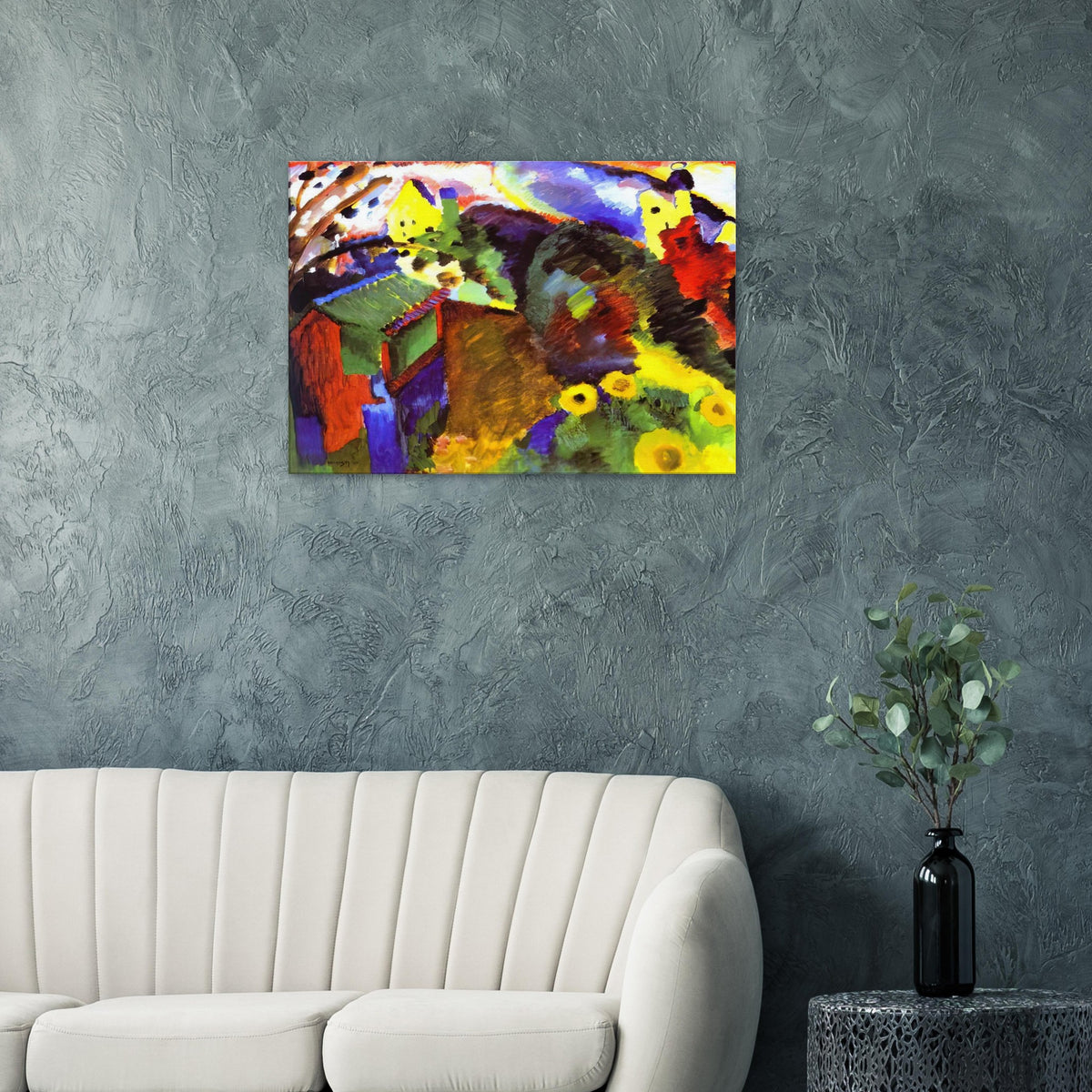 MURNAU GARDEN 1910 Canvas | Wassily Kandinsky Canvas | Wassily Kandinsky Shop