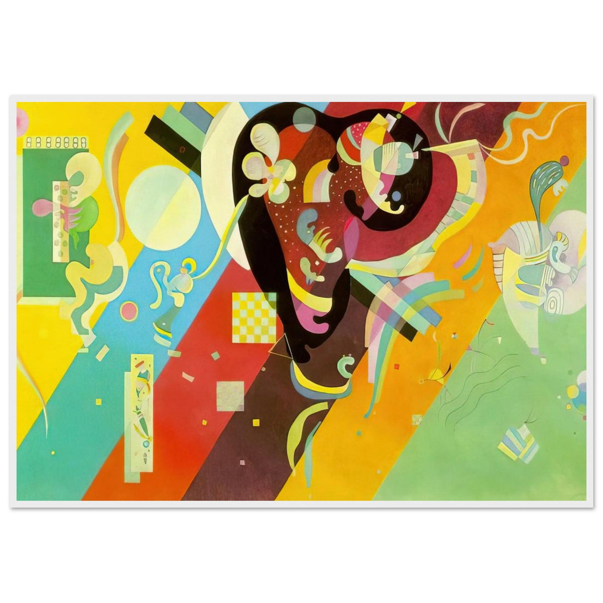COMPOSITION IX 1936 Framed Poster | Wassily Kandinsky Framed Prints Wall Art | Wassily Kandinsky Shop