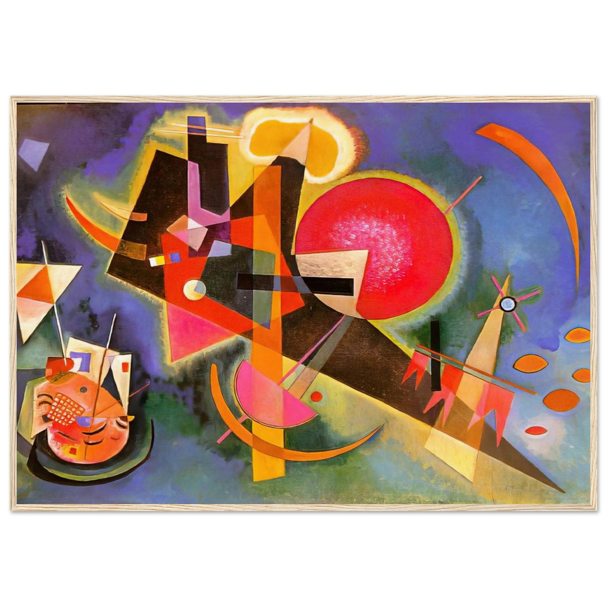 IN BLUE 1925 Framed Poster | Wassily Kandinsky Framed Prints Wall Art | Wassily Kandinsky Shop