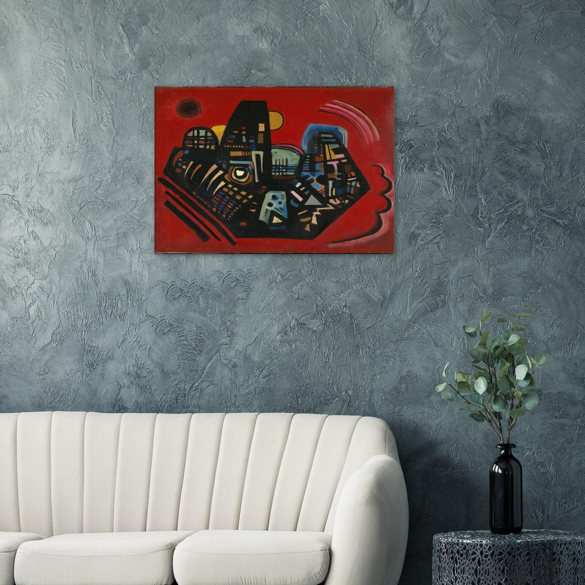 BLACK RED 1928 Canvas | Wassily Kandinsky Canvas | Wassily Kandinsky Shop