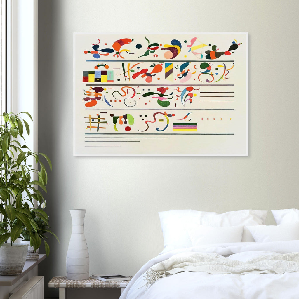 SUCCESSION 1935 Framed Poster | Wassily Kandinsky Framed Prints Wall Art | Wassily Kandinsky Shop
