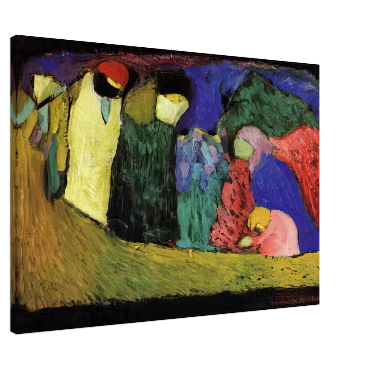 ENCOUNTER 1908 Canvas | Wassily Kandinsky Canvas | Wassily Kandinsky Shop