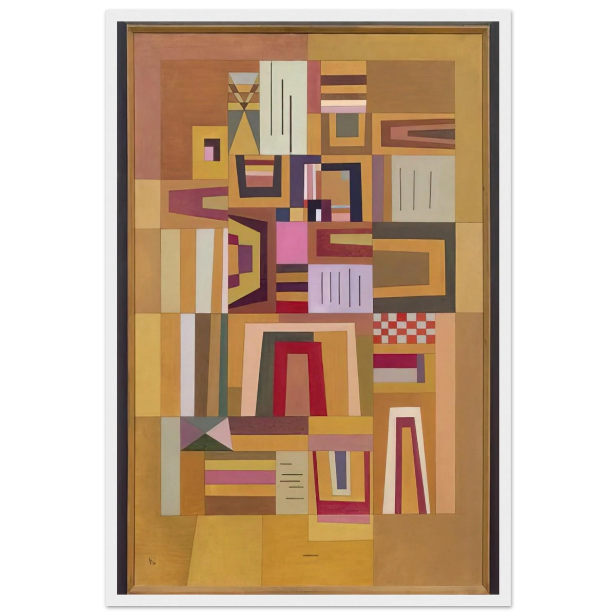 COMPENSATION ROSE 1933 Framed Poster | Wassily Kandinsky Framed Prints Wall Art | Wassily Kandinsky Shop