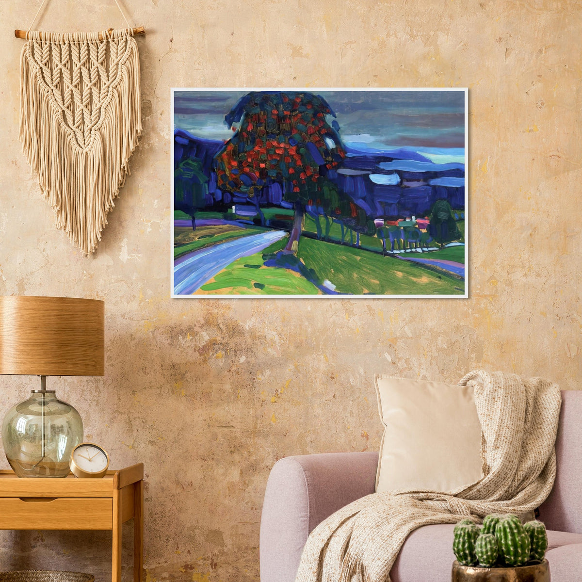 AUTUMN IN MURNAU 1908 Framed Poster | Wassily Kandinsky Framed Prints Wall Art | Wassily Kandinsky Shop