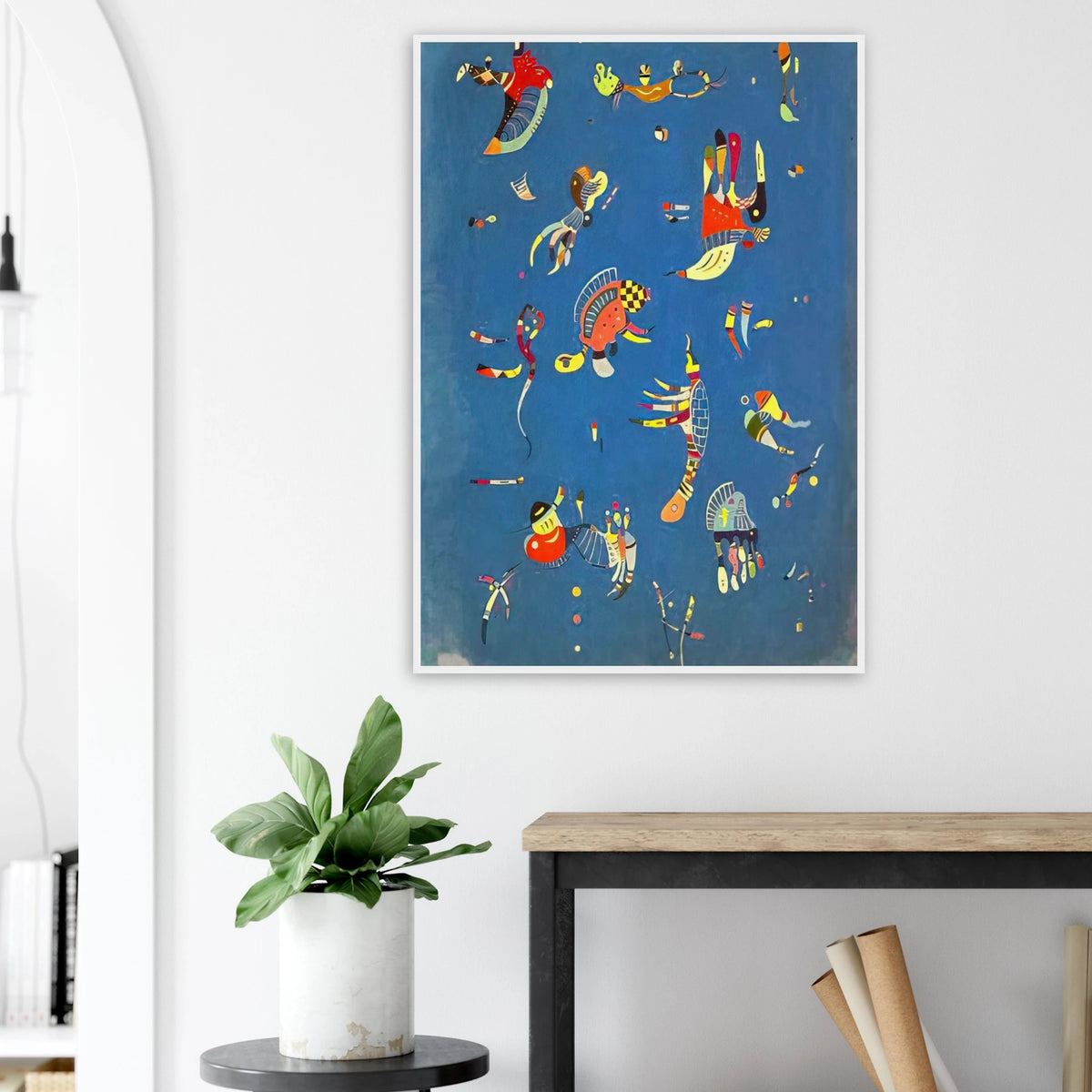 SKY BLUE 1940 Framed Poster | Wassily Kandinsky Framed Prints Wall Art | Wassily Kandinsky Shop